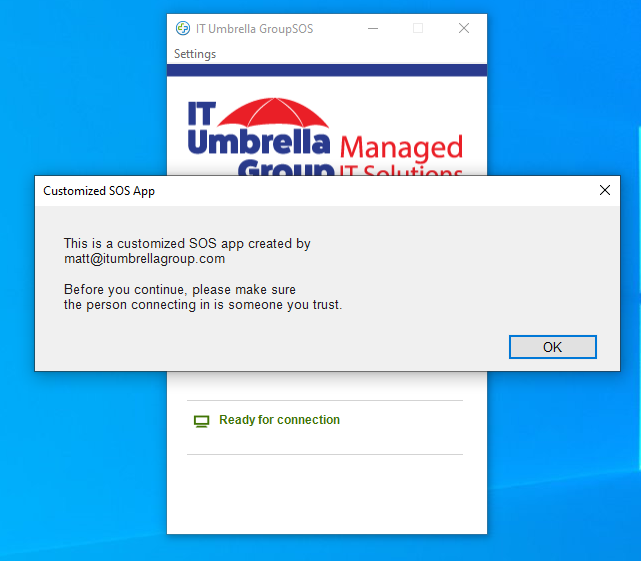 IT Umbrella Group Remote Help Desk